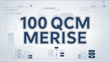 100 QCM Merise 📊 Testez vos compétences en base de données !