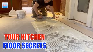 Kitchen Floor Installation Secrets: What You Need to Know