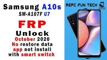 samsung a10s frp bypass | sm-a107f/ds google account bypass | a10s binary 7 frp unlock 2020 update