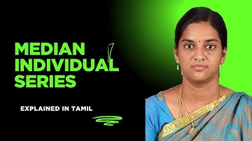 MEDIAN INDIVIDUAL SERIES