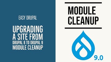 Upgrading a Drupal 8 Site to Drupal 9 Module cleanup