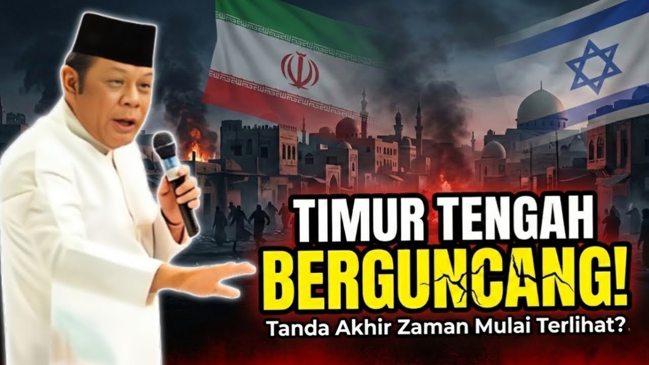 RENUNGAN AKHIR ZAMAN: Kupas Tuntas Ceramah KH Zainuddin MZ Soal Gejolak Timur Tengah