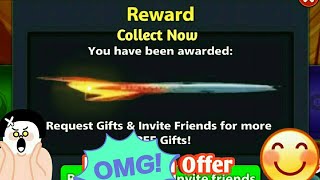 New 8 Ball Pool Free Reward Get [ Rocket Cue ] Free 100% Working Trick 😎 screenshot 4