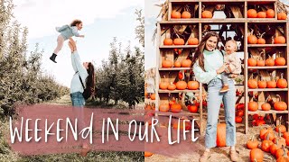 FALL WEEKEND IN OUR LIFE! | apple picking + homemade apple pie!