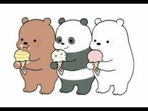 How to Draw We Bare Bears/ Vẽ tranh Những chú Gấu - Hướng dẫn cách vẽ đơn  giản nhất  - Thanh lý bàn ghế văn phòng  Đại Kim,Hoàng Mai, Hà