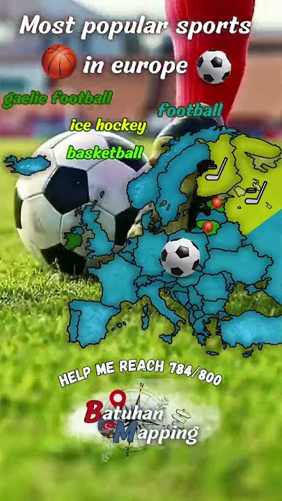 Download lagu Most popular sports in europe #geography #mapping #europe