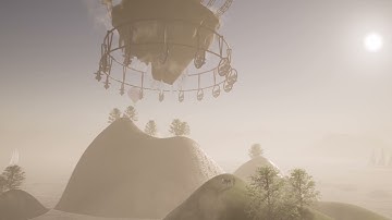 AR272 Advanced 3D Modeling and Animation Flying  Island Project