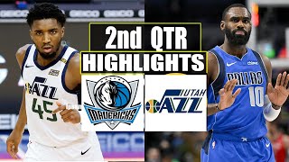 Utah Jazz vs Dallas Mavericks 2nd  QTR  HIGHLIGHTS | March 21 | 2024 NBA Season