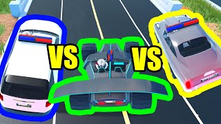 VOLT 4x4 VS AGENT VS INTERROGATOR! | Roblox Jailbreak