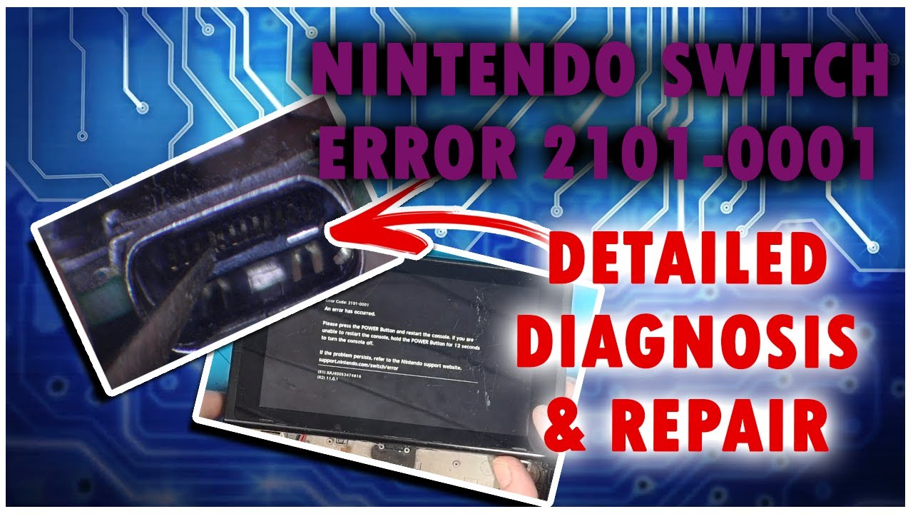 Nintendo Switch Error 2101 0001- Damaged Charging Port And M92T36 Advanced Diagnosis And Repair