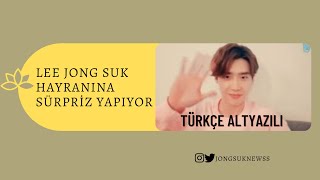 Lee Jong Suk Hayranına Sürpriz Yapıyor Türkçe Altyazılı
