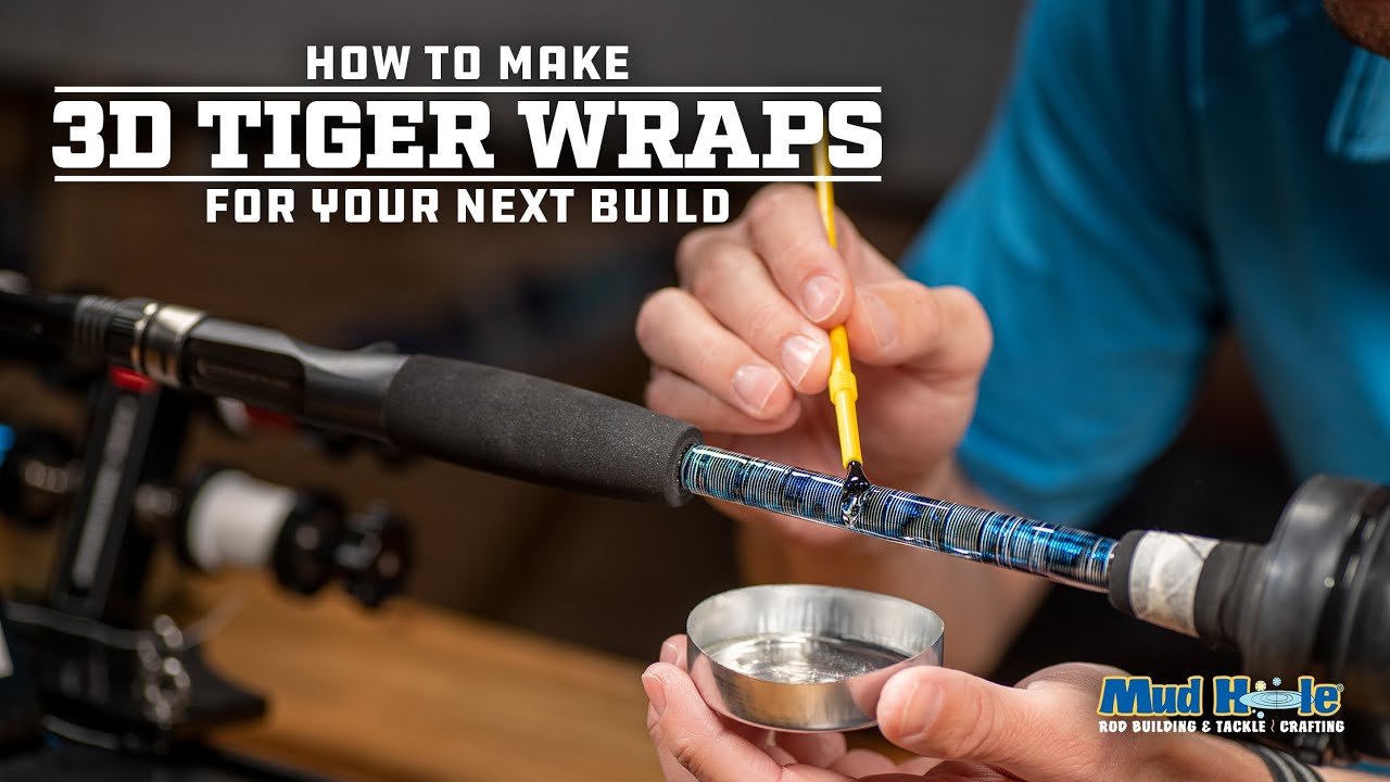 How to Wrap Custom 3D Tiger Wraps  A Step-By-Step Guide with Mud Hole  Custom Tackle 