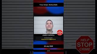 Troup Georgia Booking Records - 29 July 2026