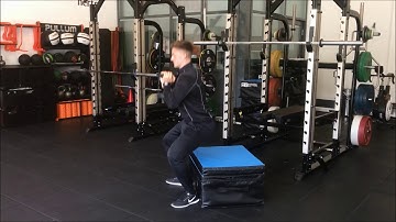 Goblet Squat to Box