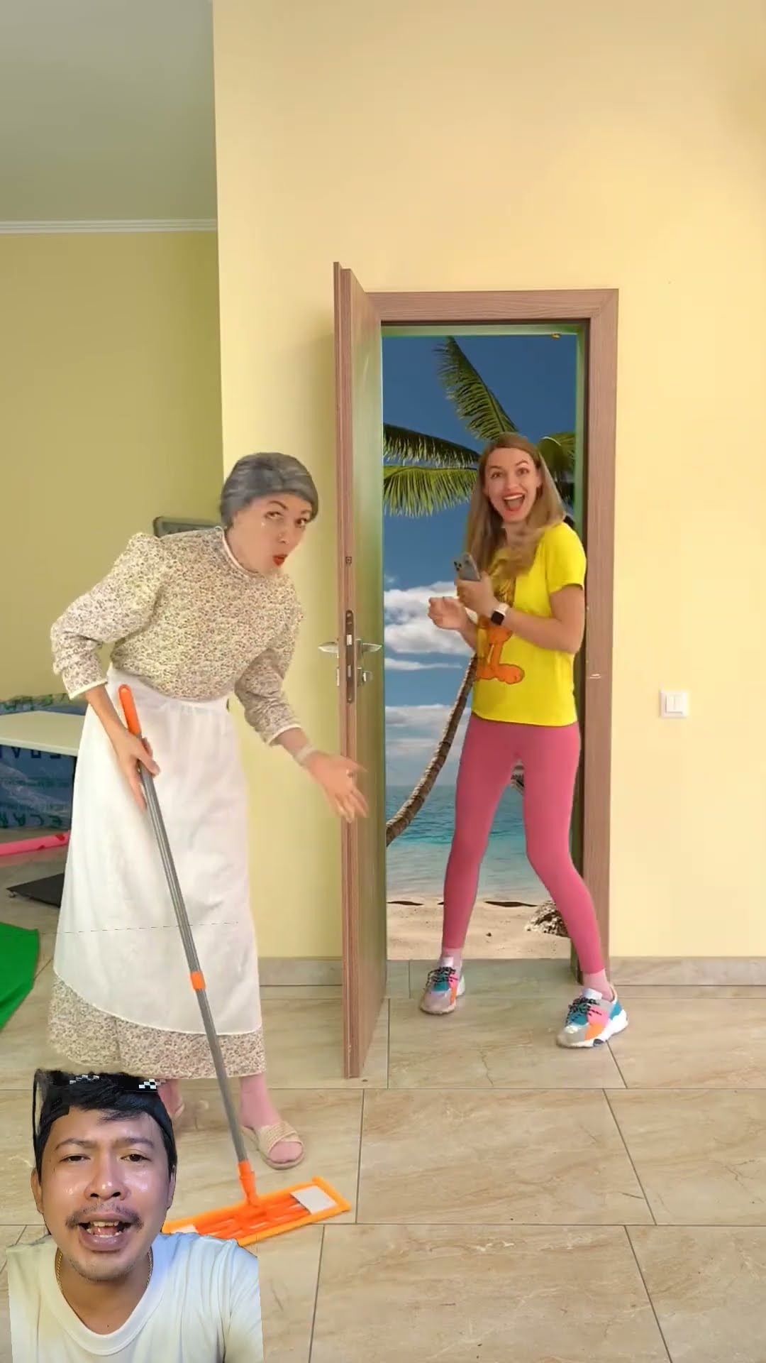 MAU KE PANTAI AH ? #dubbing #funny #shorts