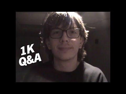 asmr ~ 1K Q&A (w/ camcorder)