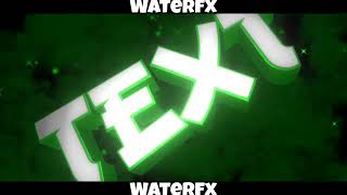 [CM2] Green 3D Intro Template | WaterFX