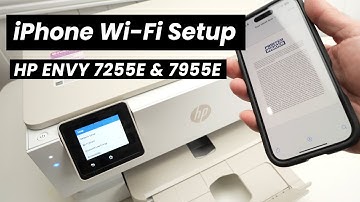 How to Setup Your iPhone With the HP ENVY Inspire 7255e & 7955e Printer