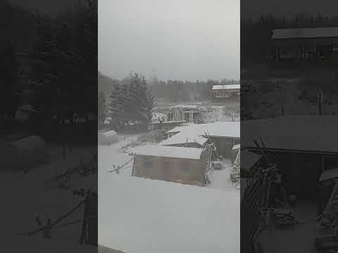 pierwszy śnieg na