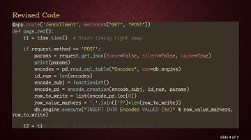 How to Fix the UnboundLocalError in Flask for Time Measurement
