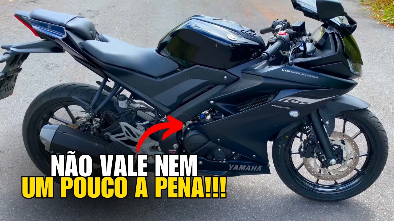 YAMAHA YZF R15 PARA O DIA A DIA! VALE A PENA!?? FATOS QUE NINGUÉM TE CONTA!!!