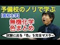 【高校化学】無機化学の色まとめ【無機化学】