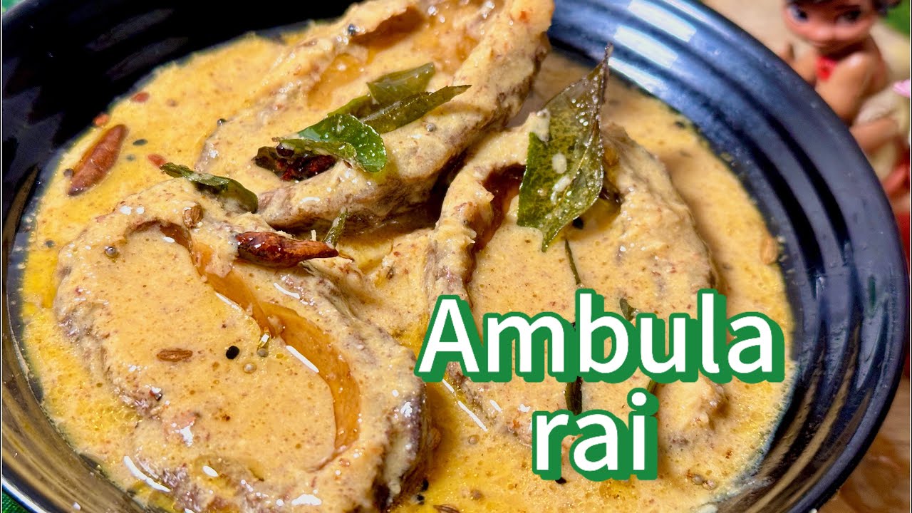 Ambula Rai Ambula Rai | dry mango Rai | khata meetha rai | Authentic food of ...