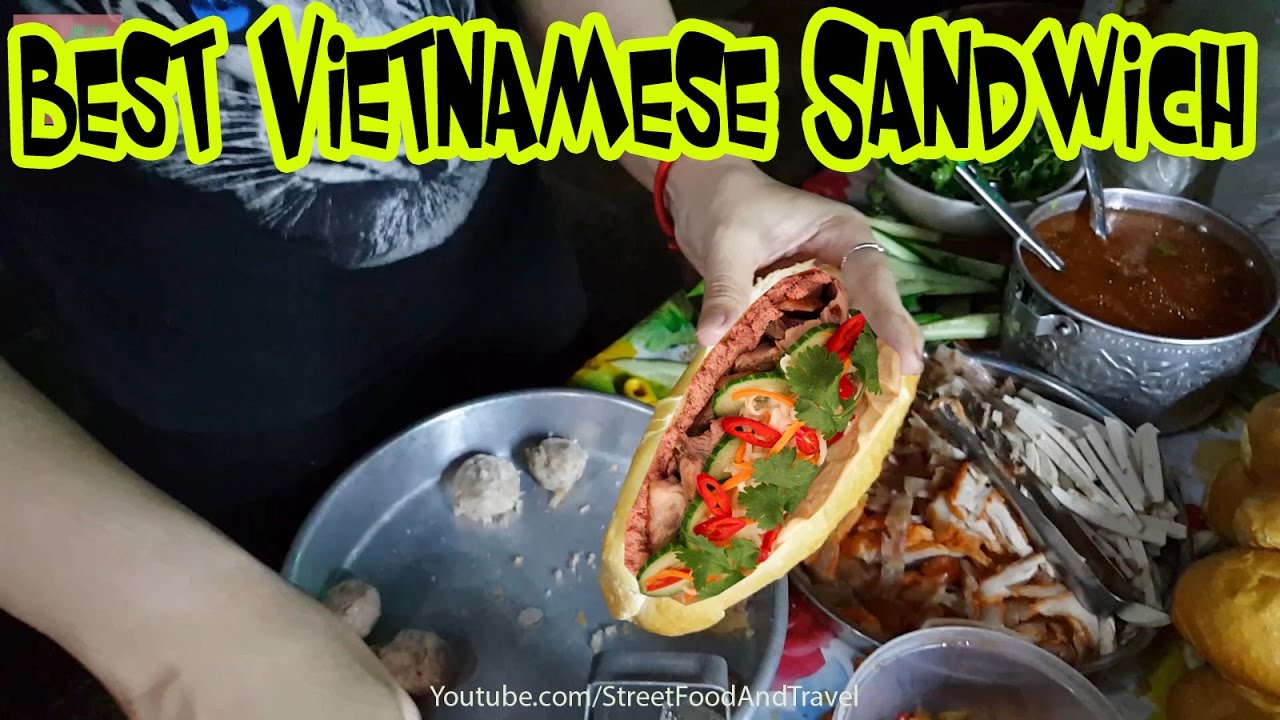 Best Vietnamese Sandwich Pate " Banh Mi Xiu Mai " - Street Food Can Tho Vietnam | Street Food And Travel