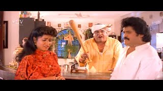 Doddanna Interrupts Jaggesh Romance With Lover | Bal Nan Maga Kannada Movie Part 4