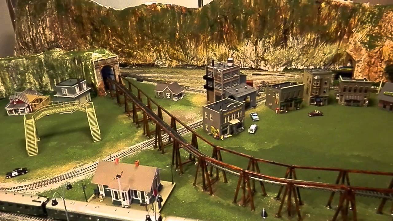 1/87 HO SCALA train diaroma YouTube