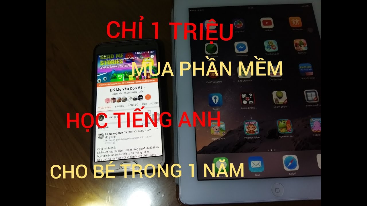 Phần mềm học tiếng anh cho trẻ em trên ipad | CHIA SẺ CHỖ MUA PHẦN MỀM HỌC TIẾNG ANH ĐỒNG HÀNH CÙNG CON TRÊN IPAD