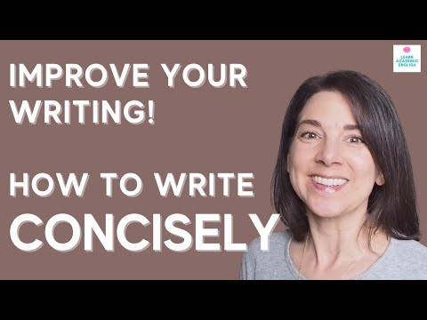 4 TIPS TO IMPROVE YOUR WRITING! How to Write Concisely and Clearly