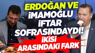 Erdoğan ve İmamoğlu İftar Sofrasındaydı! İkisi Arasındaki Fark! | KRT Haber