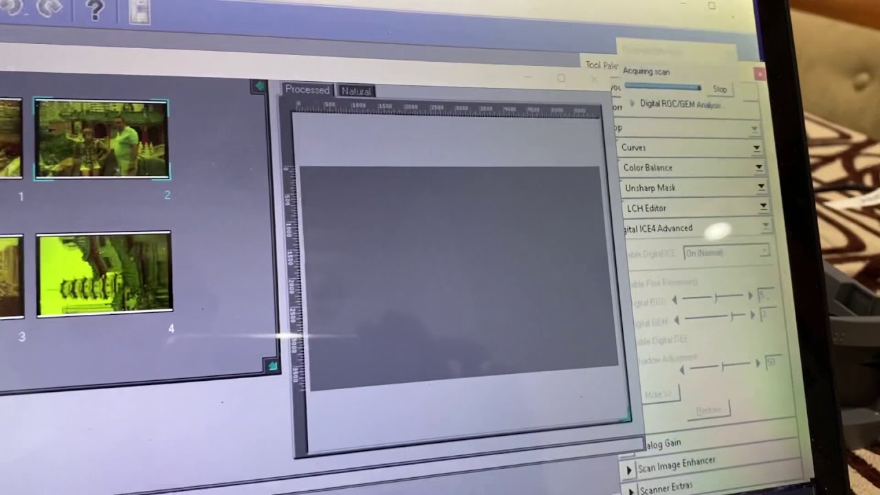 Negative scanning and post processing - YouTube