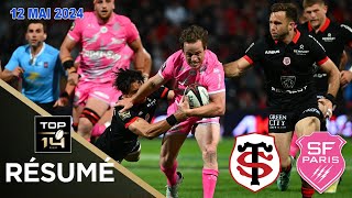 TOP 14 : Résumé 1ère moitié Stade Toulousain vs Stade Français Paris : J23 - Saison 2023/2024