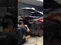 Wrapping A 350z Bumper In Rainbow Drift Black Red