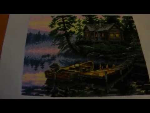 О моем отсутствии и вышитых картинах в этот период.