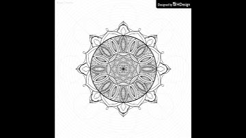 Procreate mandala time lapse