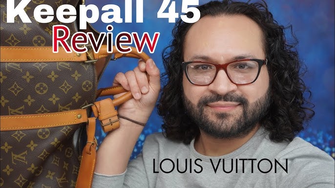 LOUIS VUITTON KEEPALL BAG 45, 50 & 55 REVIEW: BEST SIZE? 🤔 KATE