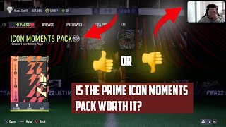 IS THE PRIME ICON MOMENTS PACK WORTH IT? FUT 22 PRIME ICON MOMENTS REVIEW