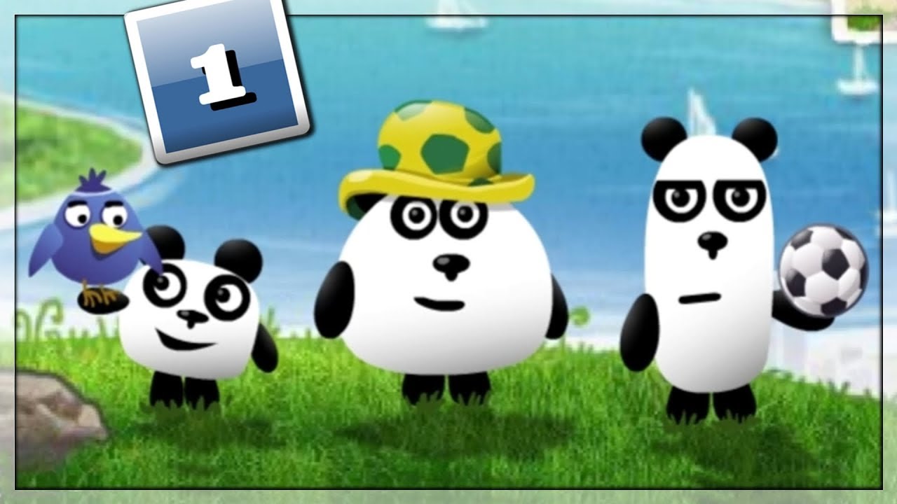 3 pandas играть
