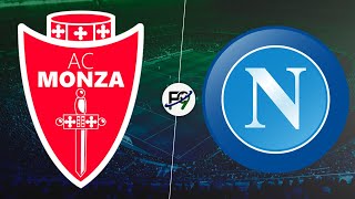 EMOCIONANTE TRIUNFO DEL NAPOLI COMO VISITANTE ANTE MONZA POR 4 A 2 EN VIVO POR FALSO NUEVE🔴