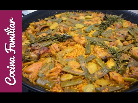 Paella valenciana la receta tradicional