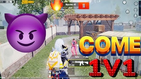 Random Player Challenge Me 1v1 TDM Match With M416 PUBG Mobile