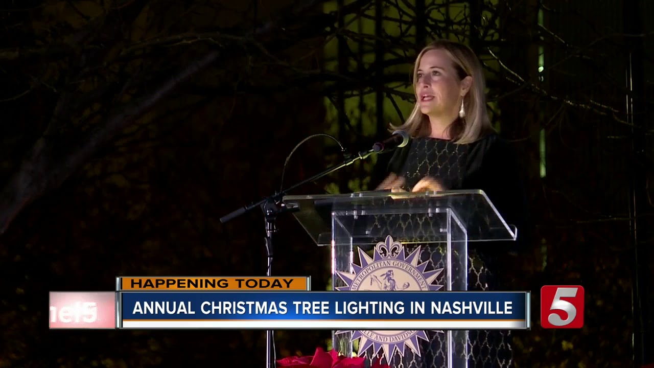 Nashville Christmas Tree Lighting Happening Friday Night YouTube