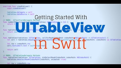 Xcode 7 | How to make tableview in Xcode, tableview in iOS swift (Swift 2 : Xcode 7 Tutorials) 2016