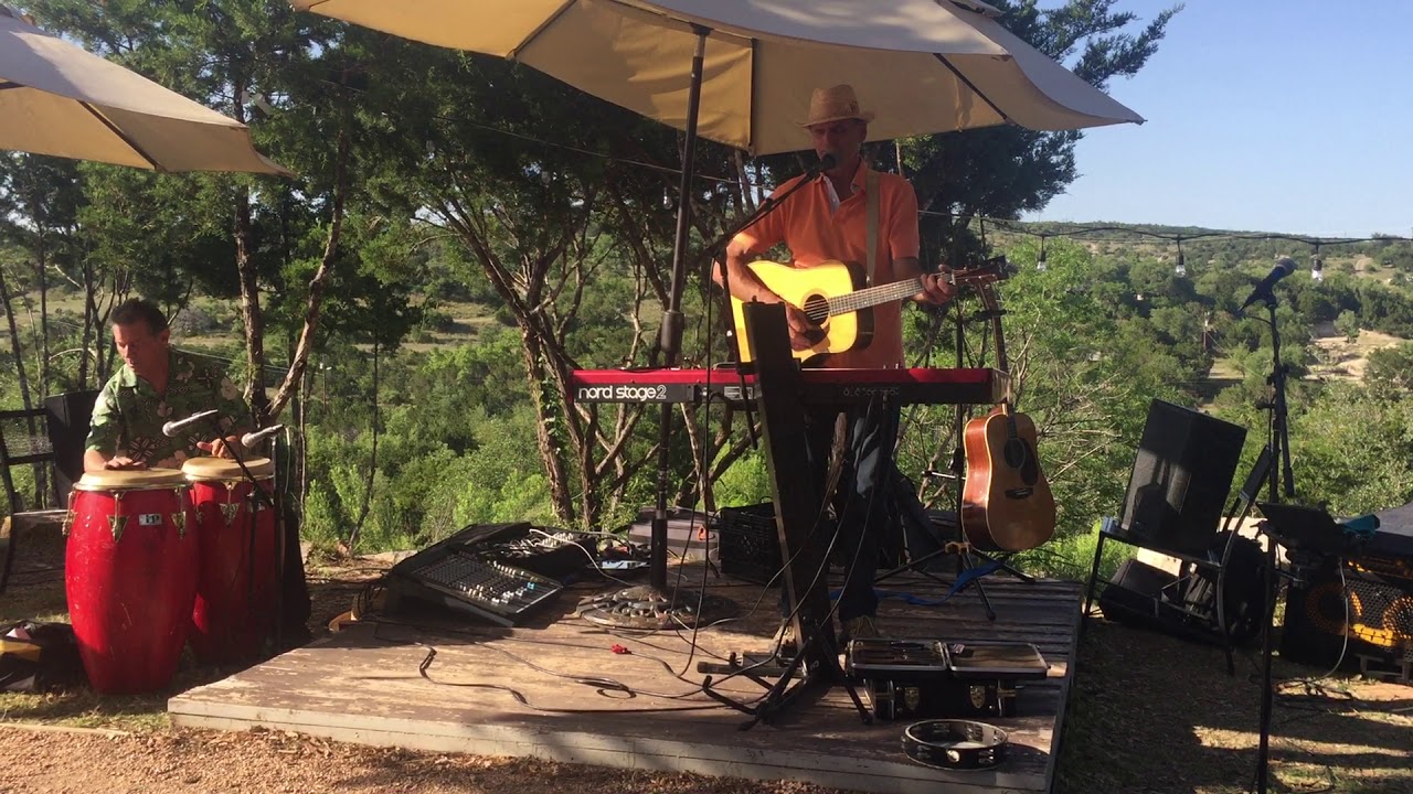 Jay Webber performs "By The Fire" at El Gaucho Winery in Spicewood Texas 2019