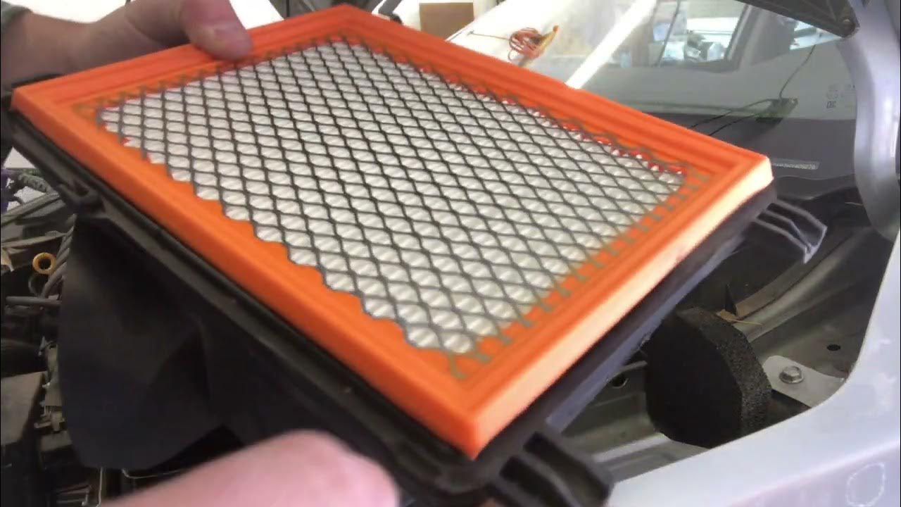 Air Filter Nissan Sentra Change YouTube