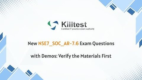 New NSE7_SOC_AR-7.6 Exam Questions with Demos: Verify the Materials First
