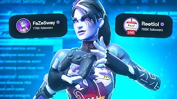 Trying The BEST Chapter 3 Pros Settings! (ft. Reet & FaZe Sway)